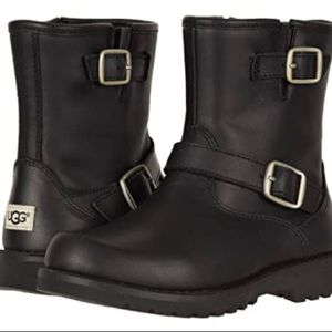 UGG Harwell Girls’ Black Boots 13 Little Kid M